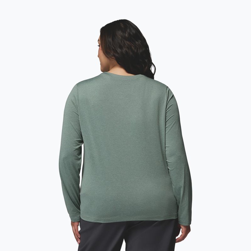 Longsleeve pentru femei Columbia Parsons Point LS Graphic Tee sedona sage heather/all terrain 3