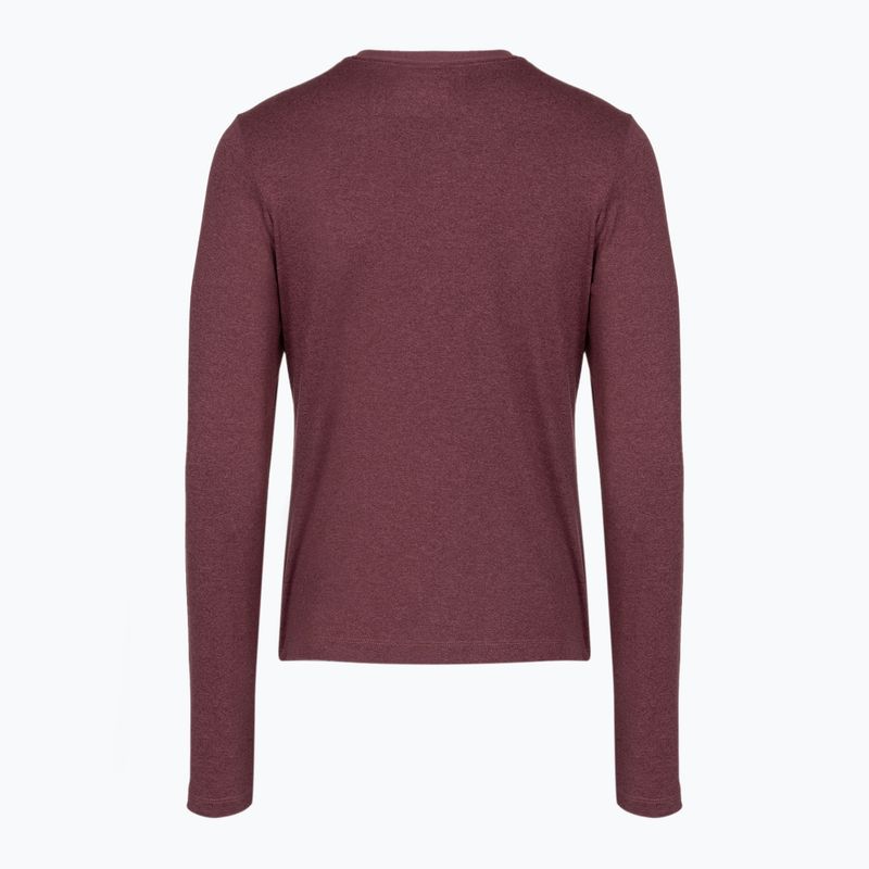 Longsleeve pentru femei Columbia Parsons Point LS Graphic Tee antique mauve heather/all terrain 7