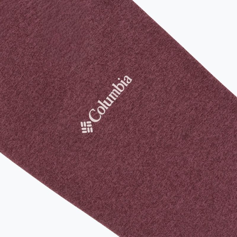 Longsleeve pentru femei Columbia Parsons Point LS Graphic Tee antique mauve heather/all terrain 9