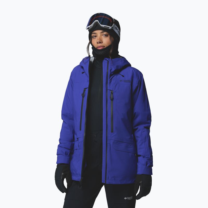Geacă de schi pentru femei Columbia Platinum Peak Insulated purple quartz 5