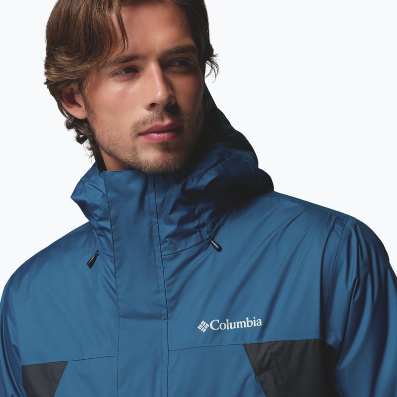 Geacă de ploaie pentru bărbați Columbia Inner Limits Interchange phoenix blue/black 8