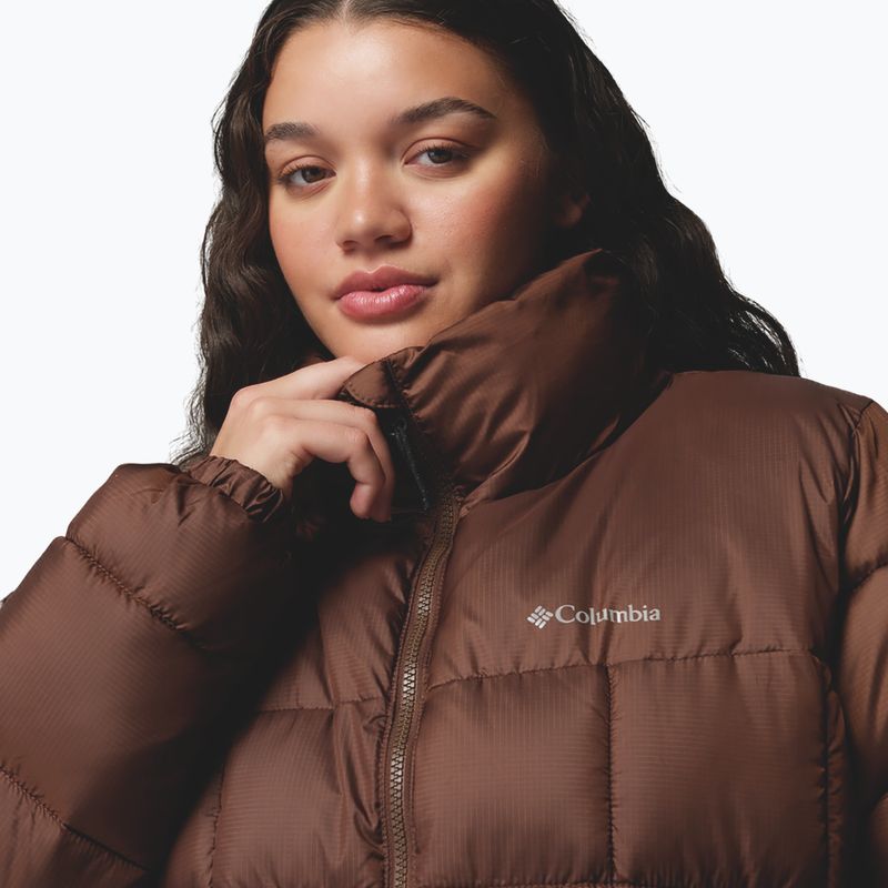 Geacă izolată pentru femei Columbia Puffect III Full Zip tobacco 6