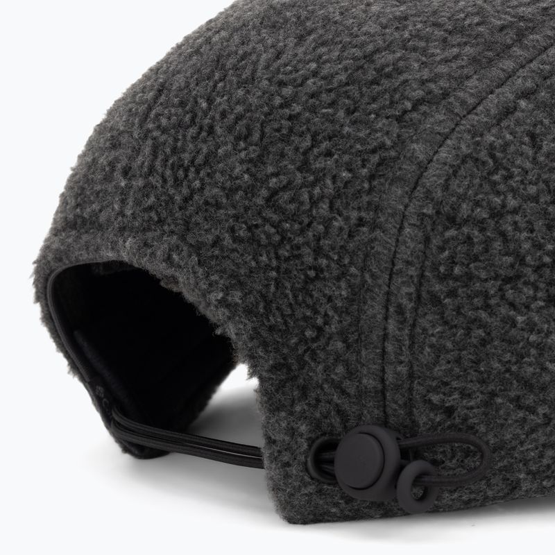 Șapcă Columbia Creek Side Thermal 5 Panel charcoal heather fleece/black ripstop 4