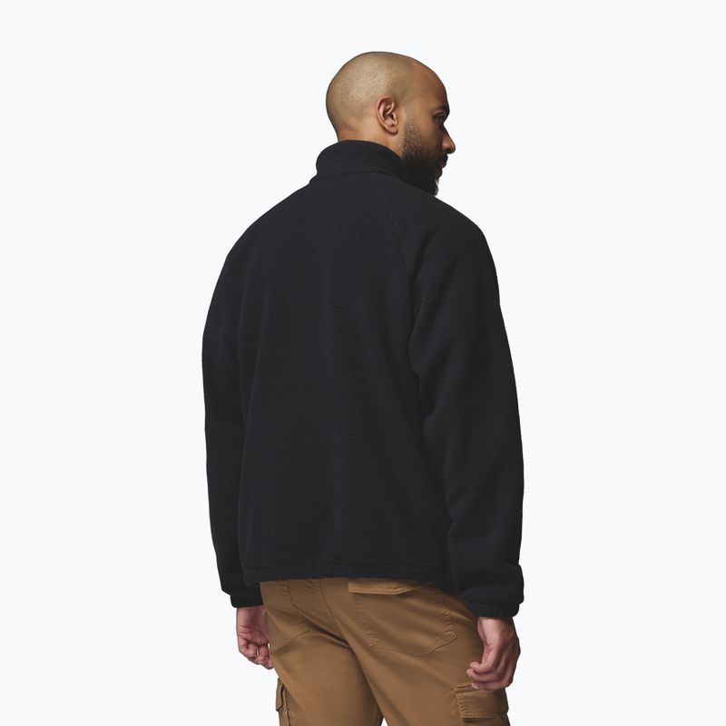 Bluză fleece pentru bărbați Columbia Timber Crest MTR Fleece Full Zip black 3