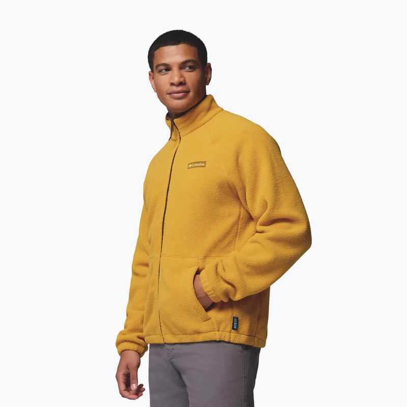 Bluză fleece pentru bărbați Columbia Timber Crest MTR Fleece Full Zip squash 5
