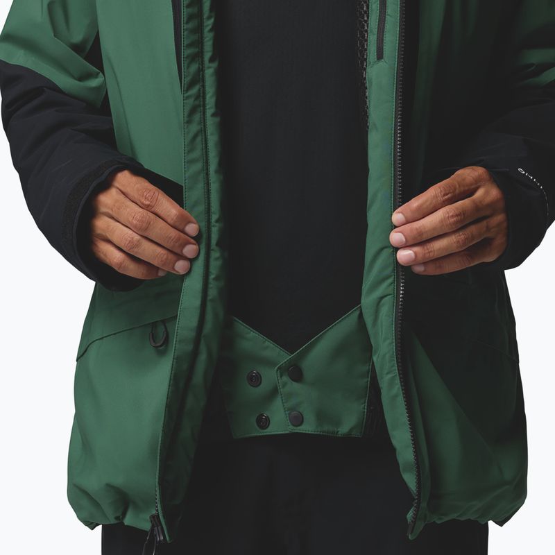 Geacă de schi pentru bărbați Columbia Platinum Peak Insulated rain forest/black 9