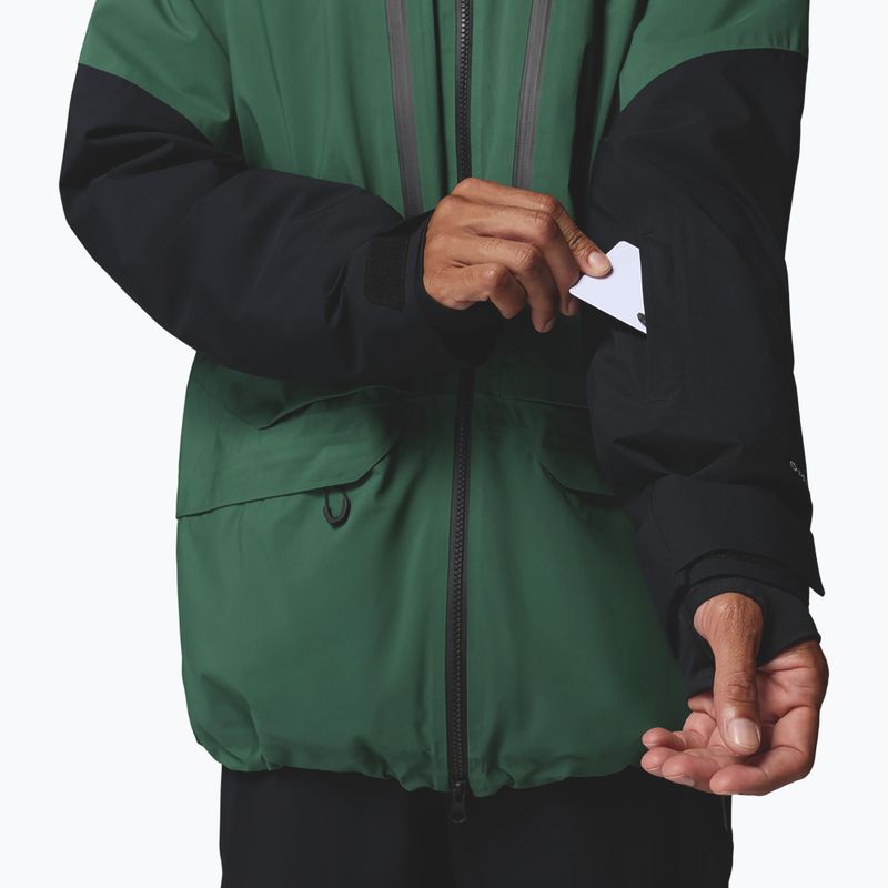 Geacă de schi pentru bărbați Columbia Platinum Peak Insulated rain forest/black 10