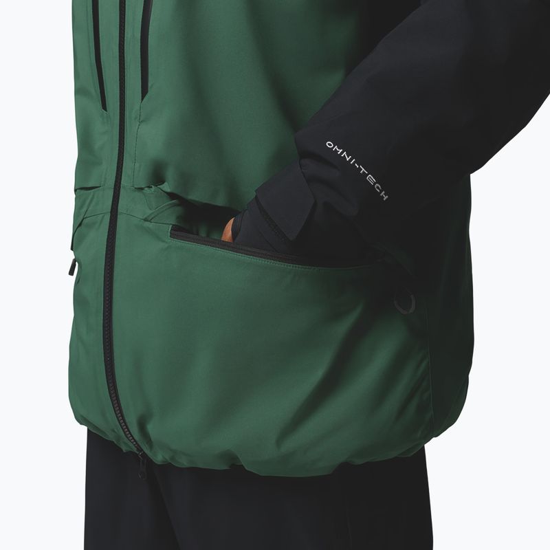 Geacă de schi pentru bărbați Columbia Platinum Peak Insulated rain forest/black 11