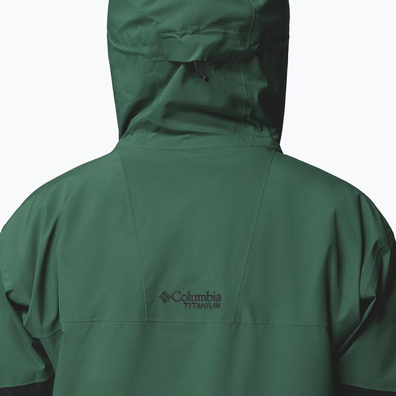 Geacă de schi pentru bărbați Columbia Platinum Peak Insulated rain forest/black 12