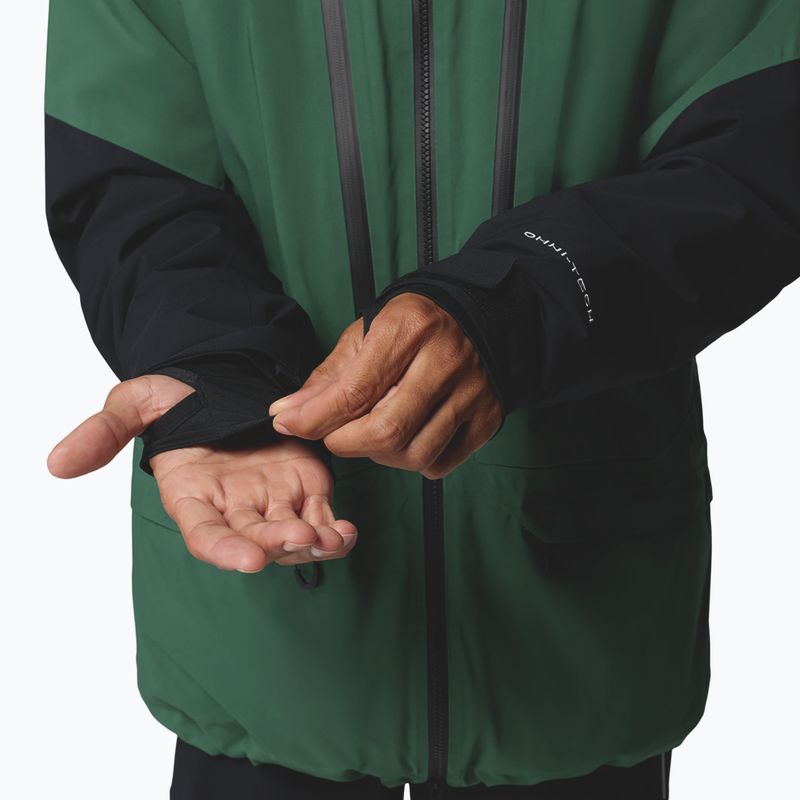 Geacă de schi pentru bărbați Columbia Platinum Peak Insulated rain forest/black 15