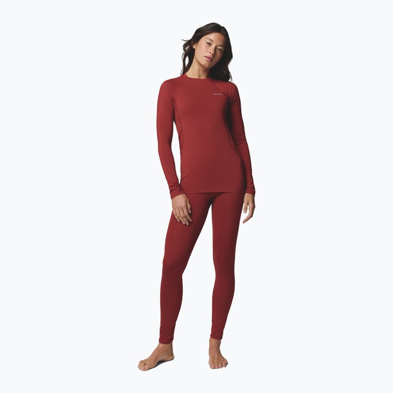 Pantaloni termoactivi pentru femei Columbia Midweight Stretch red oxide 2