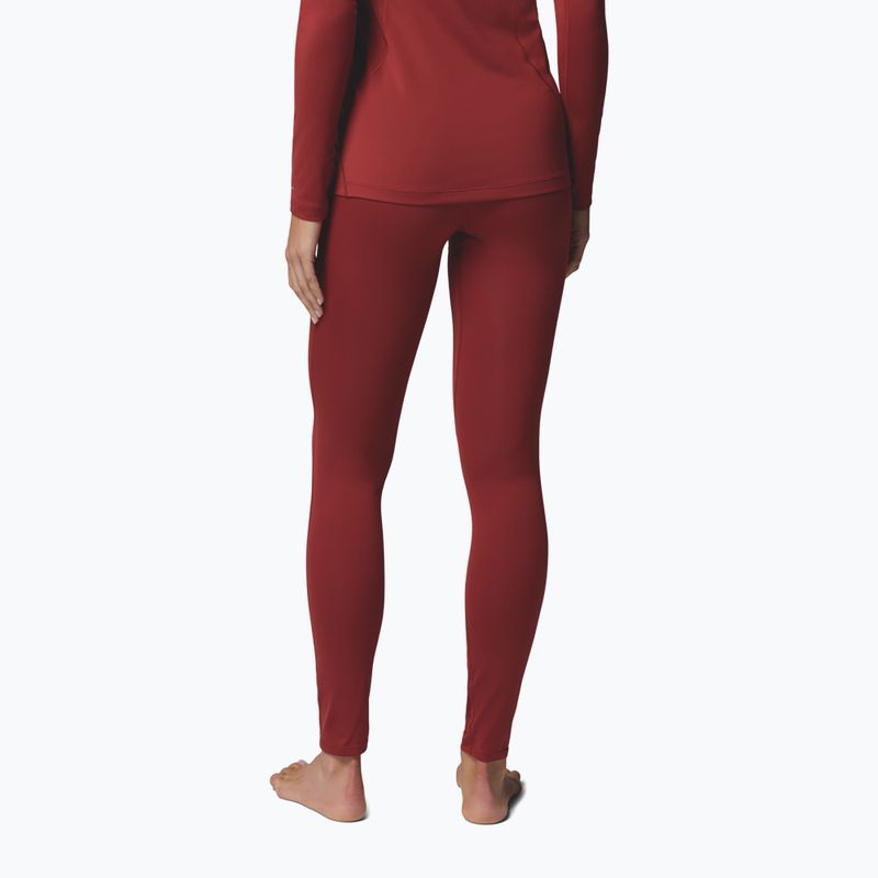 Pantaloni termoactivi pentru femei Columbia Midweight Stretch red oxide 3