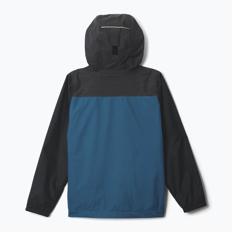 Geacă de ploaie pentru copii Columbia Rainy Trails III Fleece Lined phoenix blue/black 2