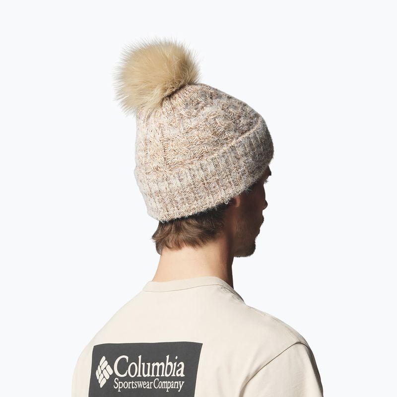 Căciulă de iarnă Columbia Winter Blur II Beanie camel brown/skittles 4