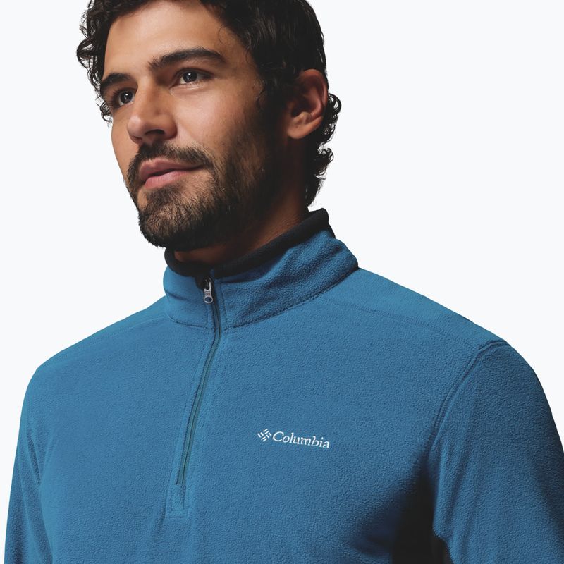 Bluză fleece pentru bărbați Columbia Klamath Range II HZ Phoenix Blue/Black 5