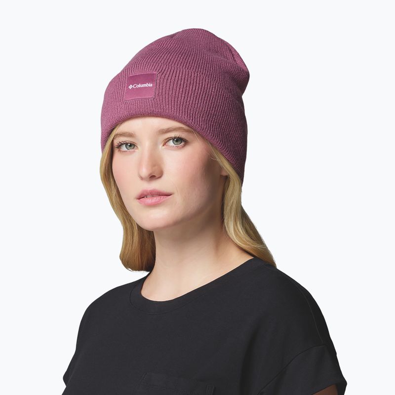 Căciulă de iarnă Columbia City Trek Heavyweight Antique Mauve 4