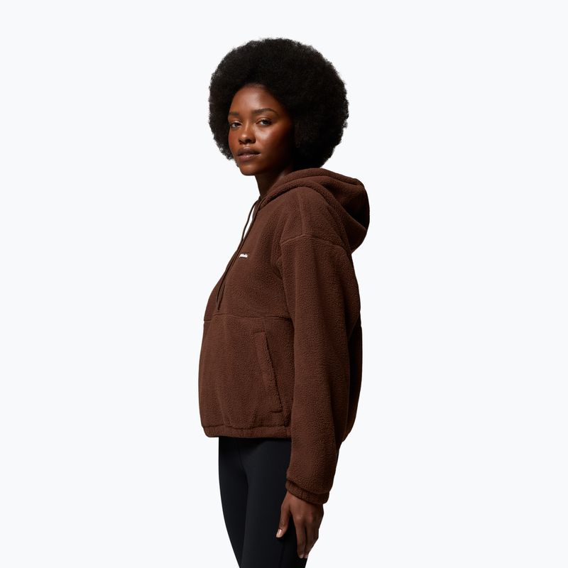 Bluză fleece pentru femei Columbia Timber Meadow MTR Fleece Hoodie tobacco 4