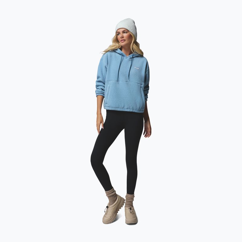 Bluză fleece pentru femei Columbia Timber Meadow MTR Fleece Hoodie rainy day 2
