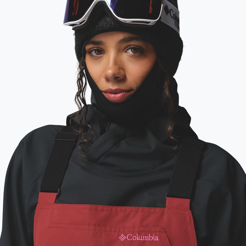 Pantaloni de schi pentru femei Columbia Coreshot Bib red oxide 5