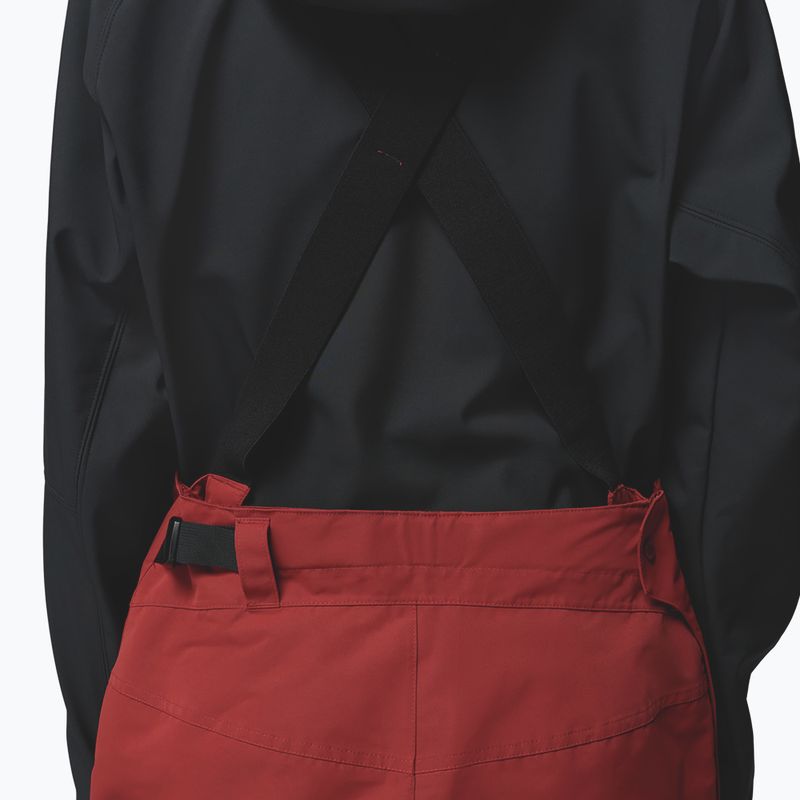 Pantaloni de schi pentru femei Columbia Coreshot Bib red oxide 10
