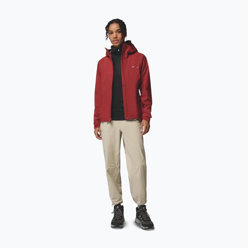 Geacă softshell pentru femei Columbia Trailborne 2.5L Shell red oxide 2