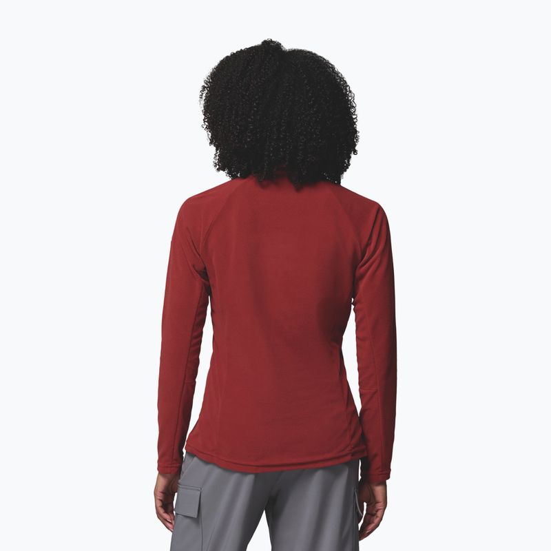 Bluză fleece pentru femei Columbia Glacial IV 1/2 Zip Red Oxide 3