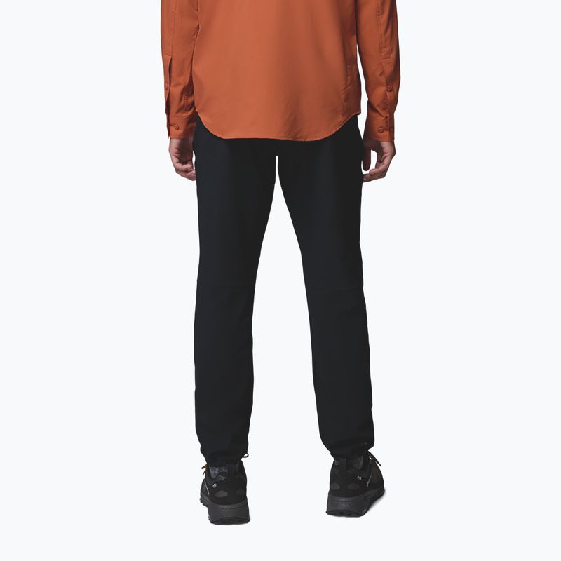 Pantaloni de drumeție pentru bărbați Columbia Essential Hike™ Brushed Back black 3