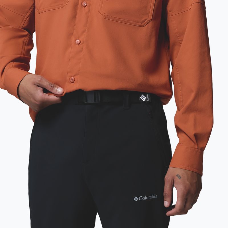 Pantaloni de drumeție pentru bărbați Columbia Essential Hike™ Brushed Back black 5