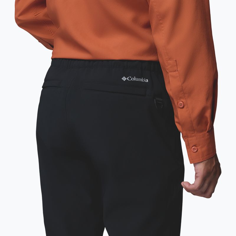 Pantaloni de drumeție pentru bărbați Columbia Essential Hike™ Brushed Back black 6