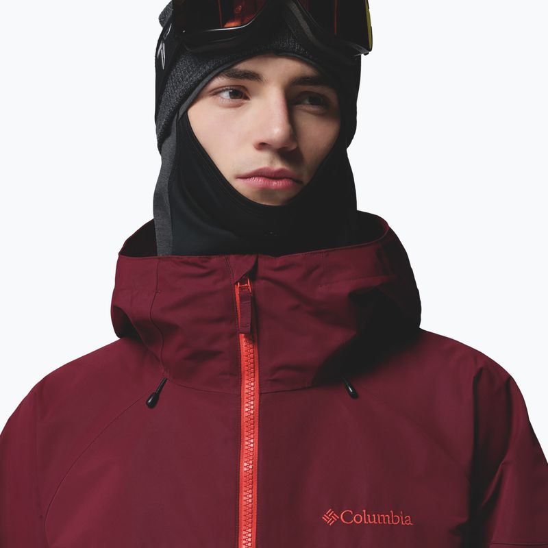 Geacă de snowboard pentru bărbați Columbia Coreshot Shell Anorak red oxide/rich wine 5