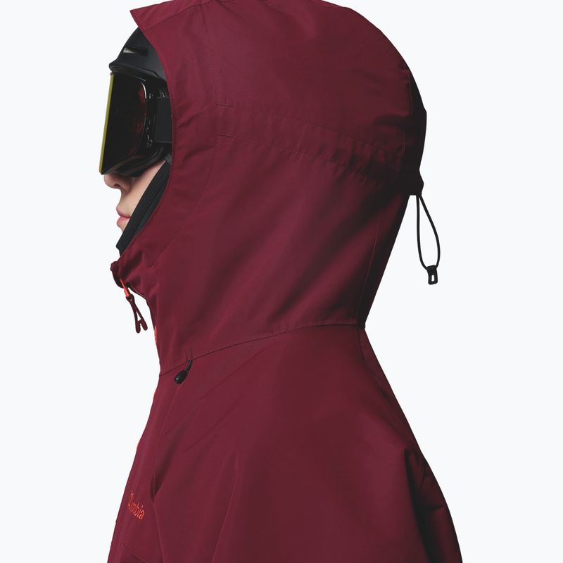 Geacă de snowboard pentru bărbați Columbia Coreshot Shell Anorak red oxide/rich wine 6