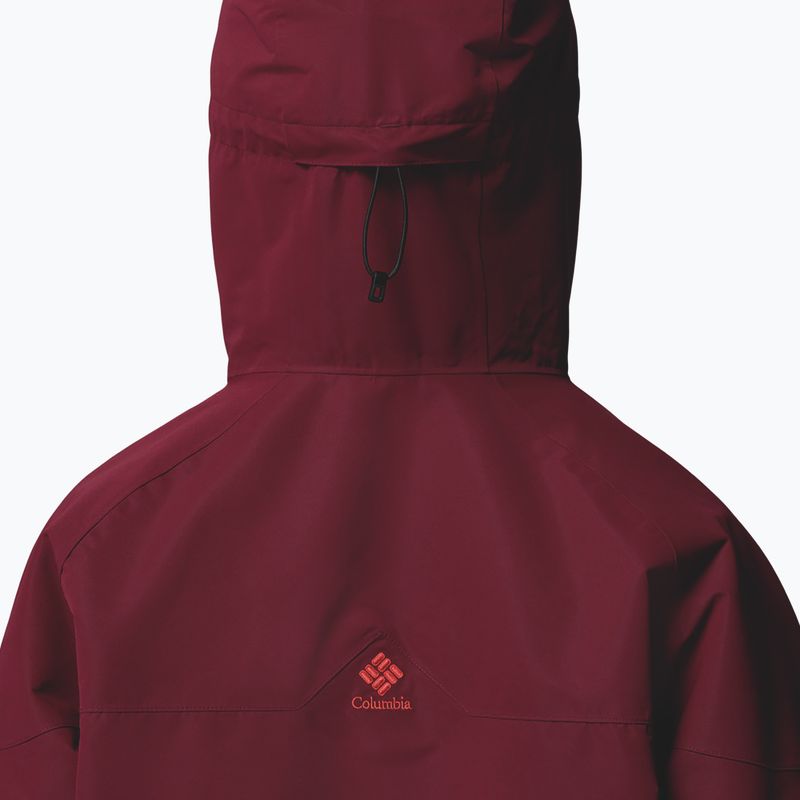 Geacă de snowboard pentru bărbați Columbia Coreshot Shell Anorak red oxide/rich wine 7