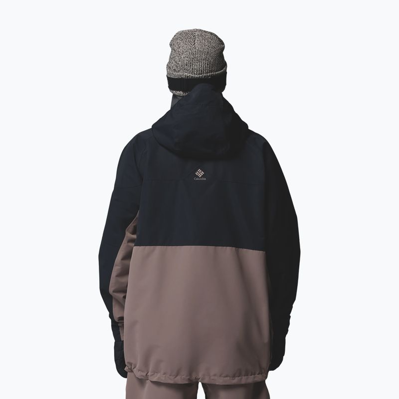 Geacă de snowboard pentru bărbați Columbia Coreshot Shell Anorak iron/black 3