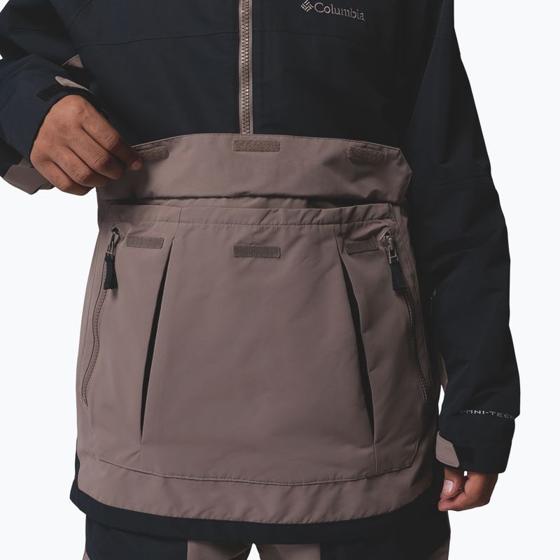 Geacă de snowboard pentru bărbați Columbia Coreshot Shell Anorak iron/black 7