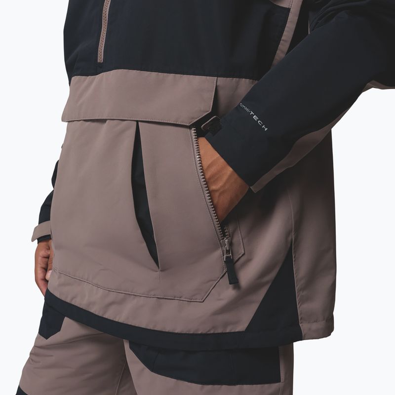 Geacă de snowboard pentru bărbați Columbia Coreshot Shell Anorak iron/black 8