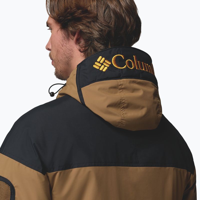 Geacă izolată pentru bărbați Columbia Challenger II Ins Pullover delta/black 10