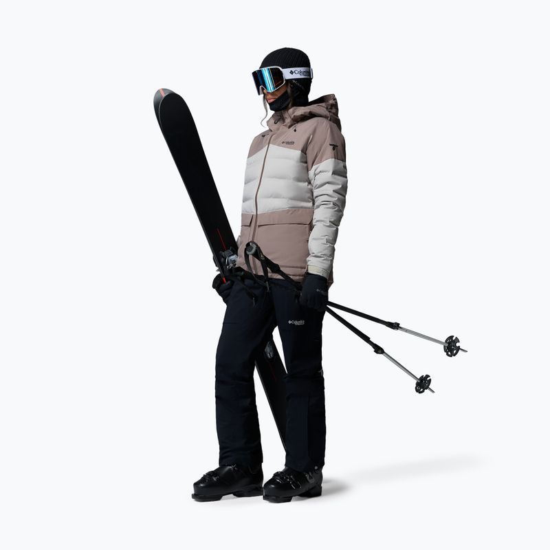 Geacă de schi pentru femei Columbia Glacier Ridge Down iron/flint grey 2