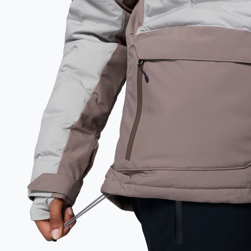 Geacă de schi pentru femei Columbia Glacier Ridge Down iron/flint grey 11