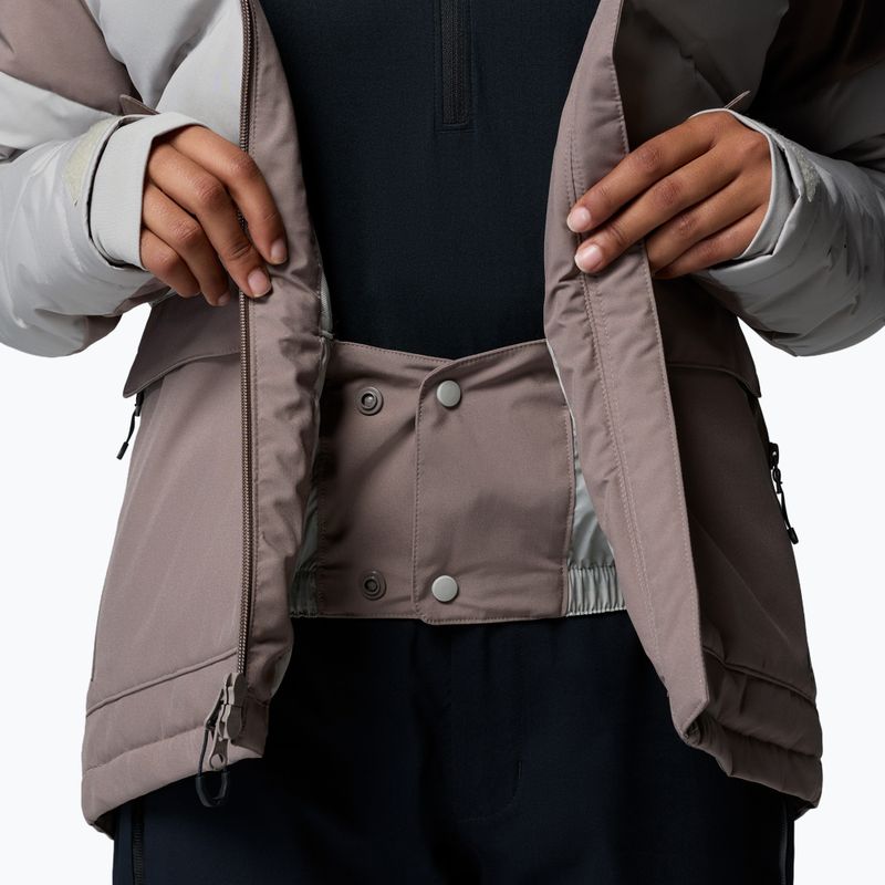 Geacă de schi pentru femei Columbia Glacier Ridge Down iron/flint grey 12
