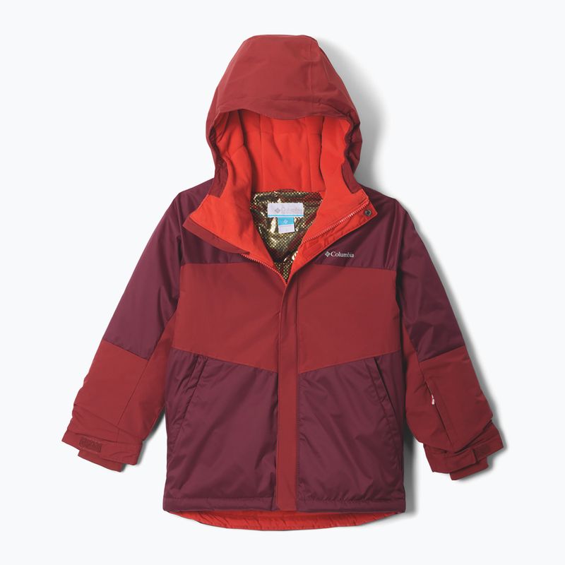 Geacă de schi pentru copii Columbia Mighty Mogul III Rich Wine/Red Oxide