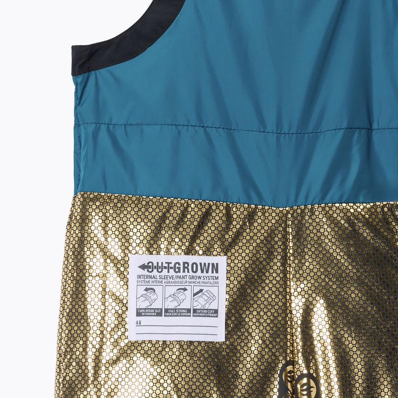 Pantaloni de schi pentru copii Columbia Holcomb Grove Bib phoenix blue/black 3