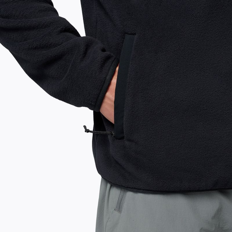 Bluză fleece pentru bărbați Columbia Pacific Arch 200 1/2 Zip Fleece Black 6