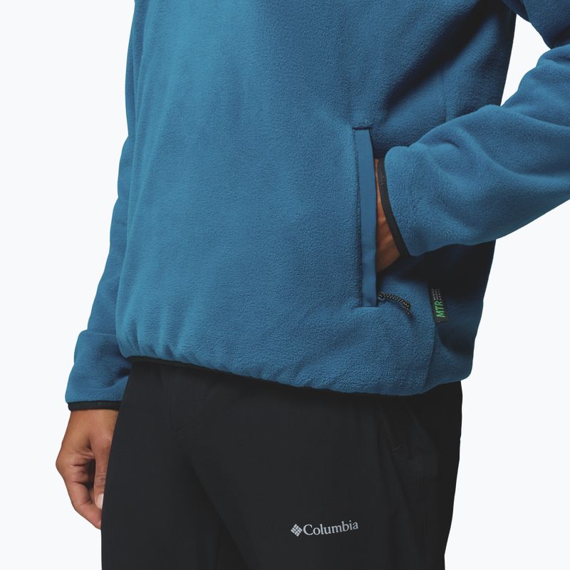 Bluză fleece pentru bărbați Columbia Pacific Arch 200 1/2 Zip Fleece Phoenix Blue 6