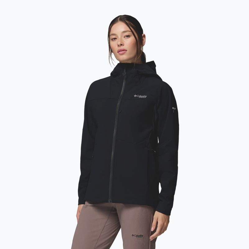 Geacă softshell pentru femei Columbia Tennen Mountain Hooded Softshell black 5