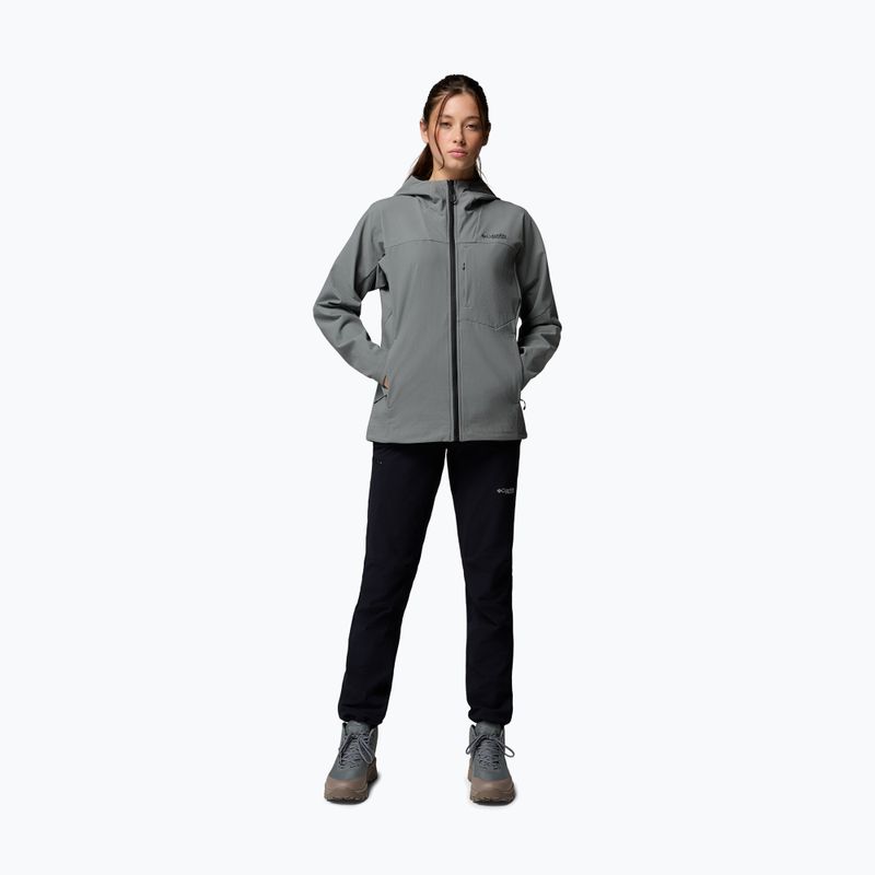 Geacă softshell pentru femei Columbia Tennen Mountain Hooded Softshell sedona sage 2