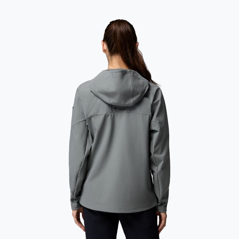 Geacă softshell pentru femei Columbia Tennen Mountain Hooded Softshell sedona sage 3