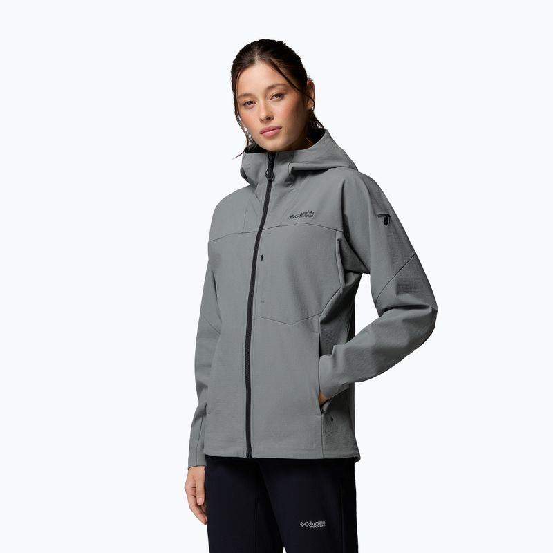 Geacă softshell pentru femei Columbia Tennen Mountain Hooded Softshell sedona sage 4