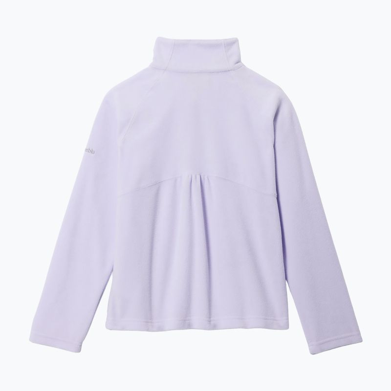 Bluză fleece pentru copii Columbia Glacial Fleece Half Zip Purple Tint 2