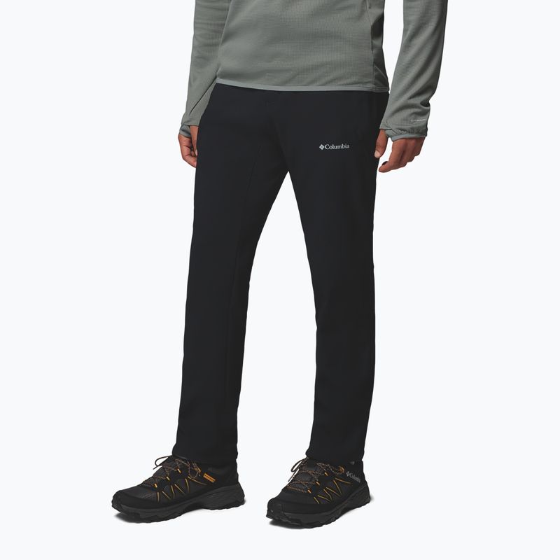 Pantaloni de cățărare pentru bărbați Columbia Essential Hike Warm black 5