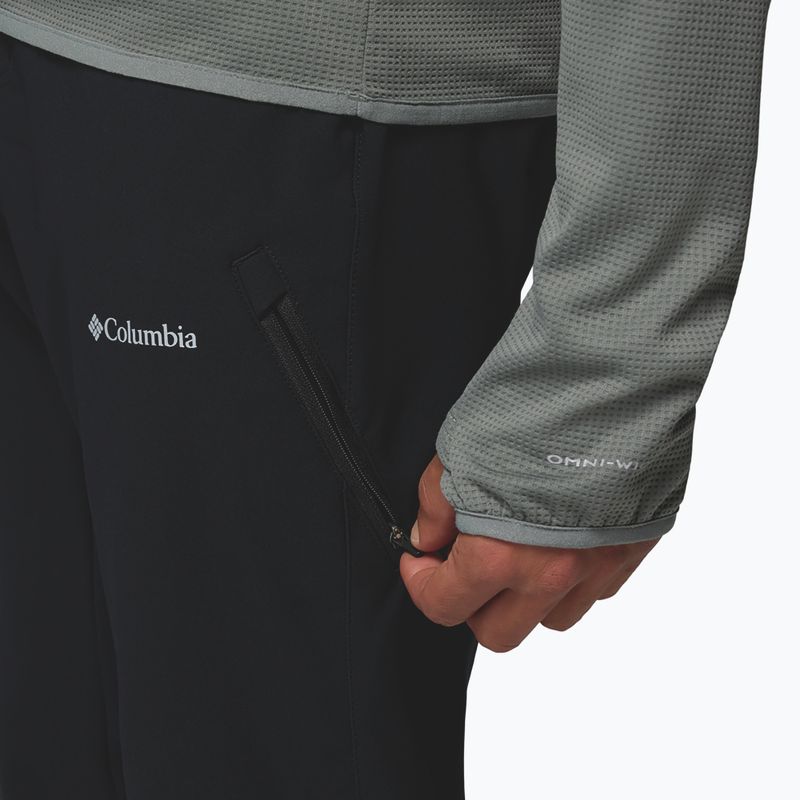 Pantaloni de cățărare pentru bărbați Columbia Essential Hike Warm black 8